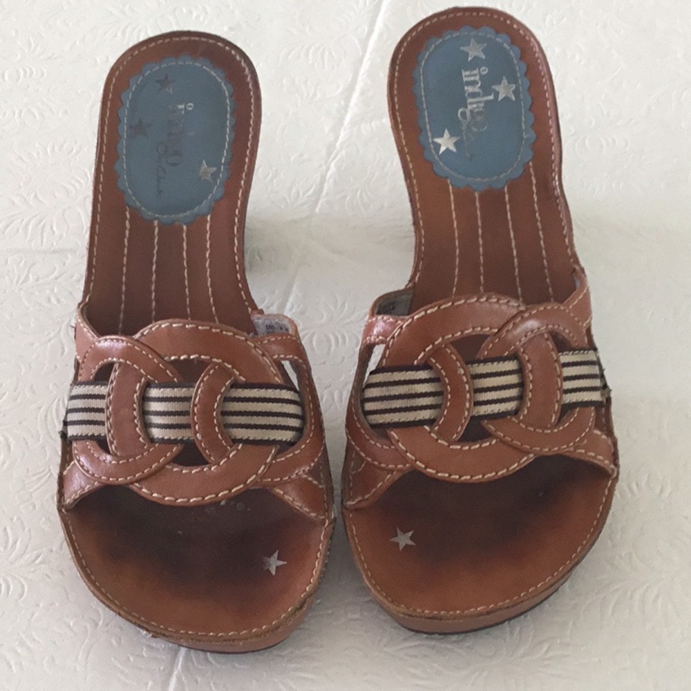 Indigo sandals by Clarks